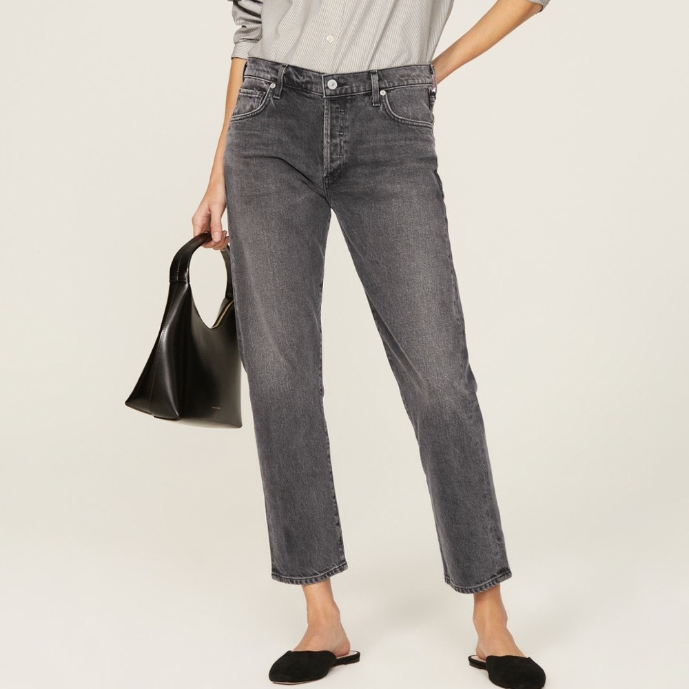 Citizens of Humanity Emerson Jeans Women’s 32 Grey Distressed
